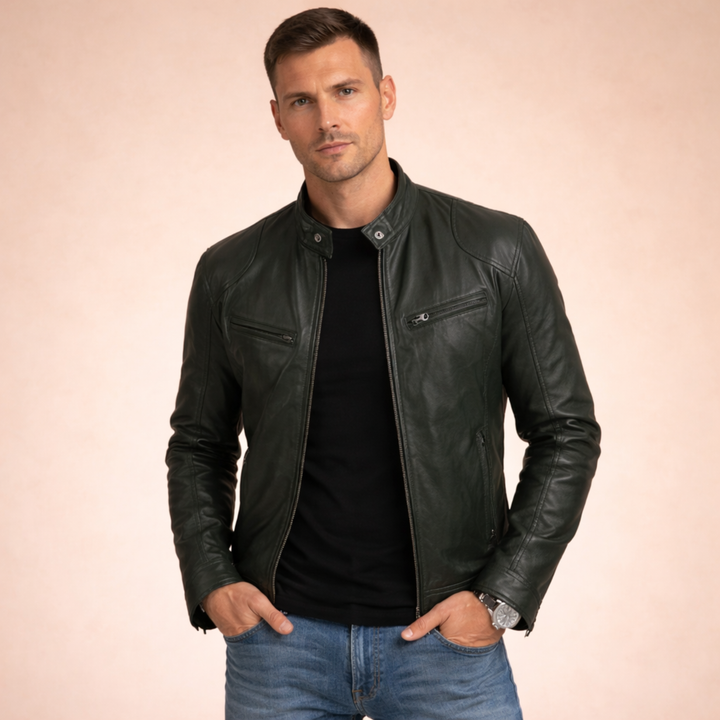 William | Comfortable &amp; Timeless Leather Jacket