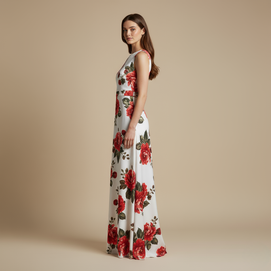 Sofia | Elegantes geblümtes Kleid