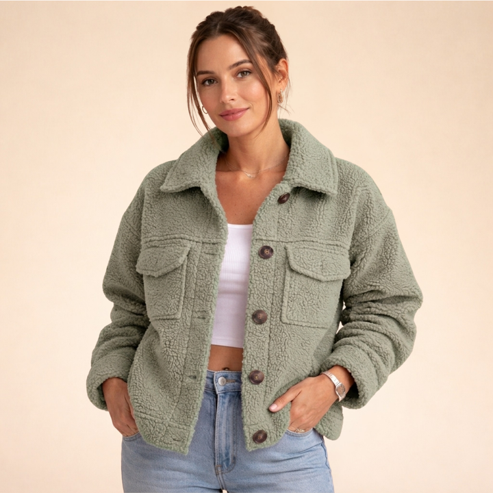 Sophia | Stilvoller und gemütlicher Damen-Herbstmantel