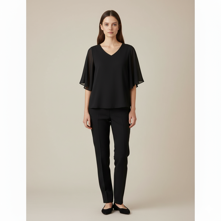 Amelia | Elegant Women’s V-Neck Top
