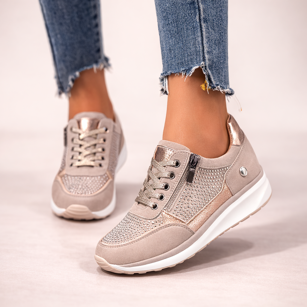 Amelia | Comfortable &amp; Breathable Slip-On Sneakers