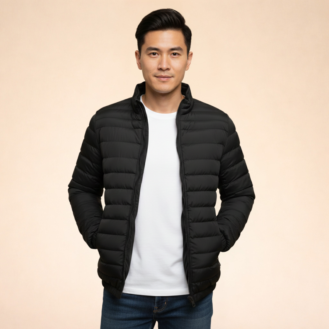 Derek | Eleganter &amp; leichter Puffer-Mantel