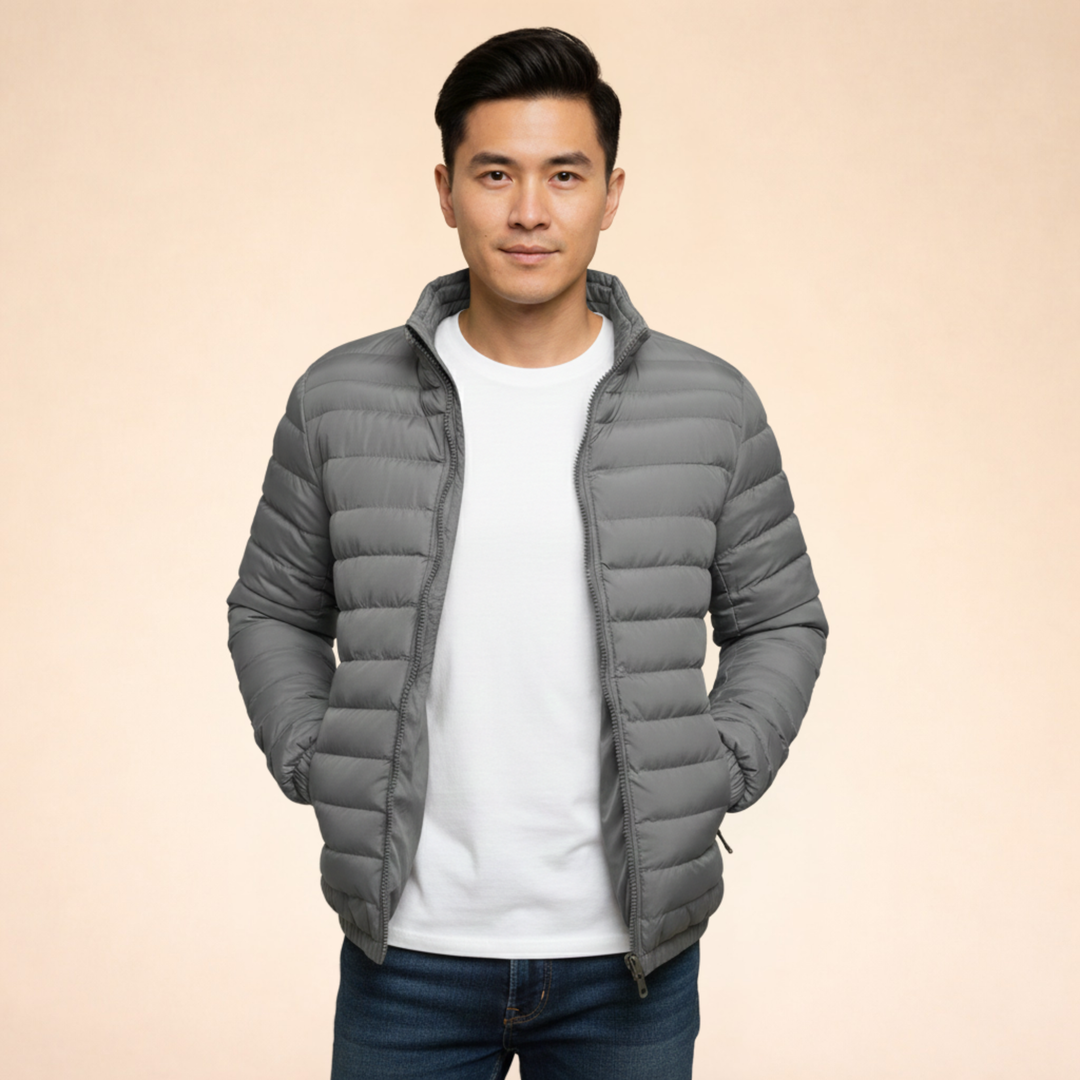 Derek | Eleganter &amp; leichter Puffer-Mantel