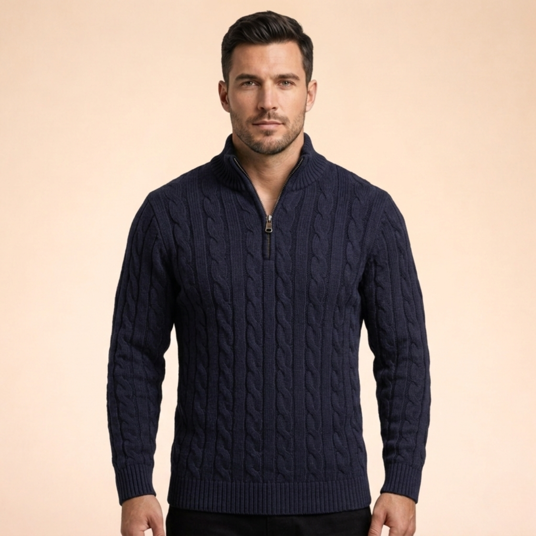 Christopher | Eleganter &amp; bequemer Wollpullover