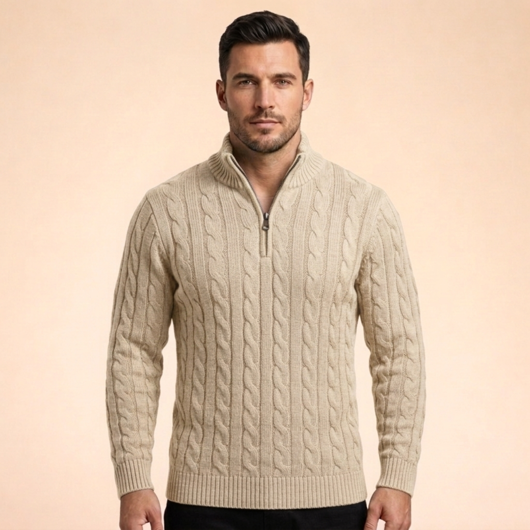 Christopher | Eleganter &amp; bequemer Wollpullover