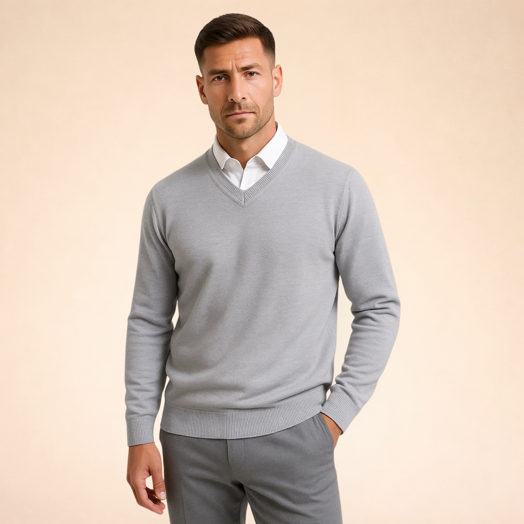 Noah | Kaschmir-V-Pullover