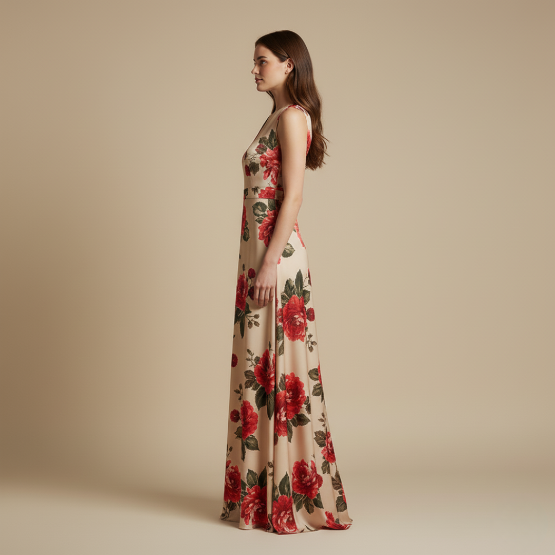Sofia | Elegantes geblümtes Kleid