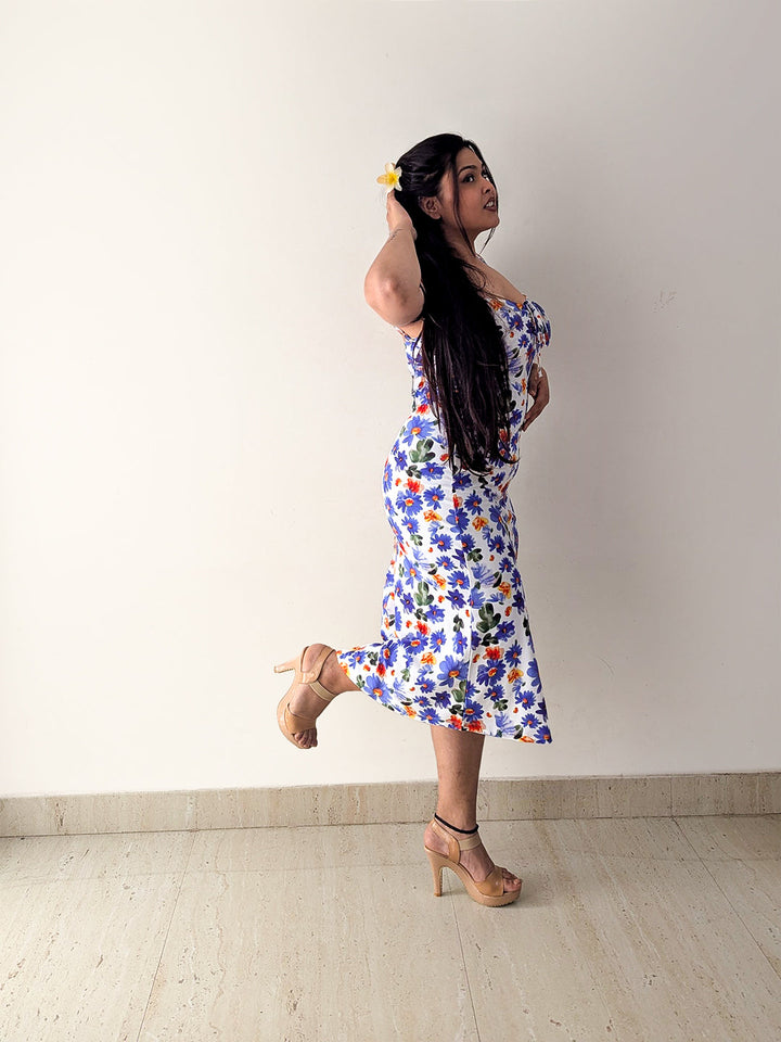 Craftsmiley Bloom Midi Dress 🌸✨