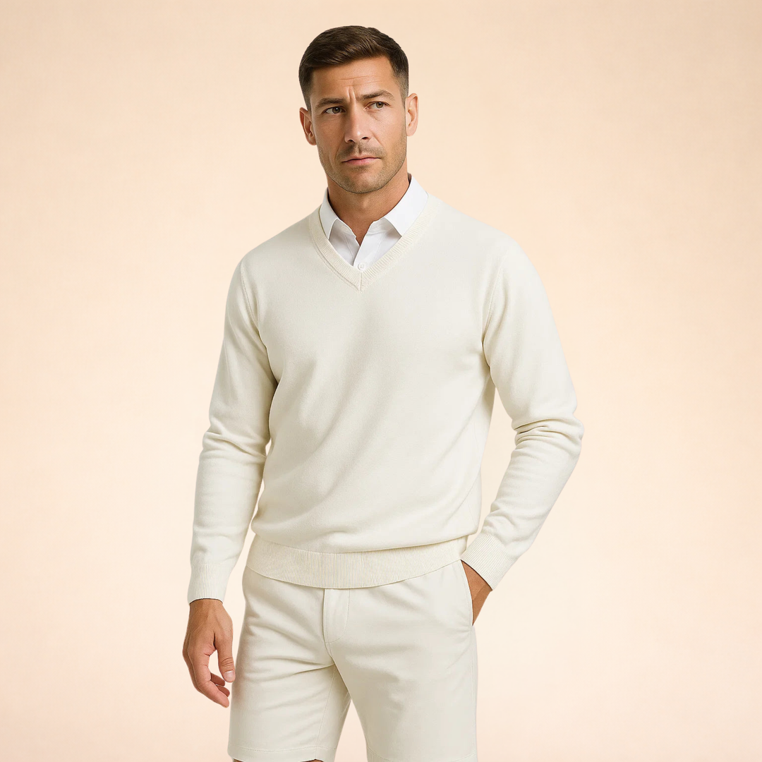 Noah | Kaschmir-V-Pullover