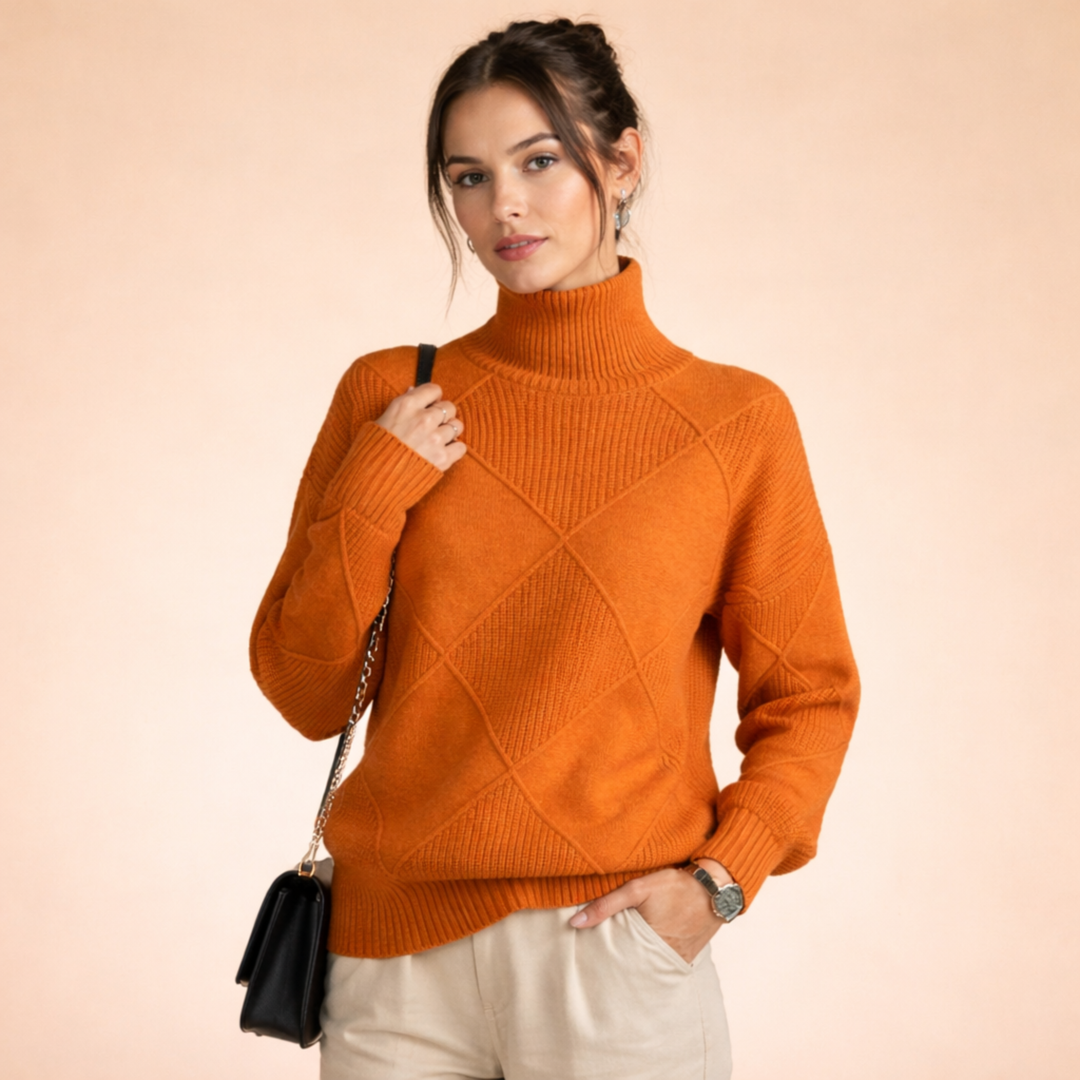 Lucy | Turtleneck Cashmere Sweater