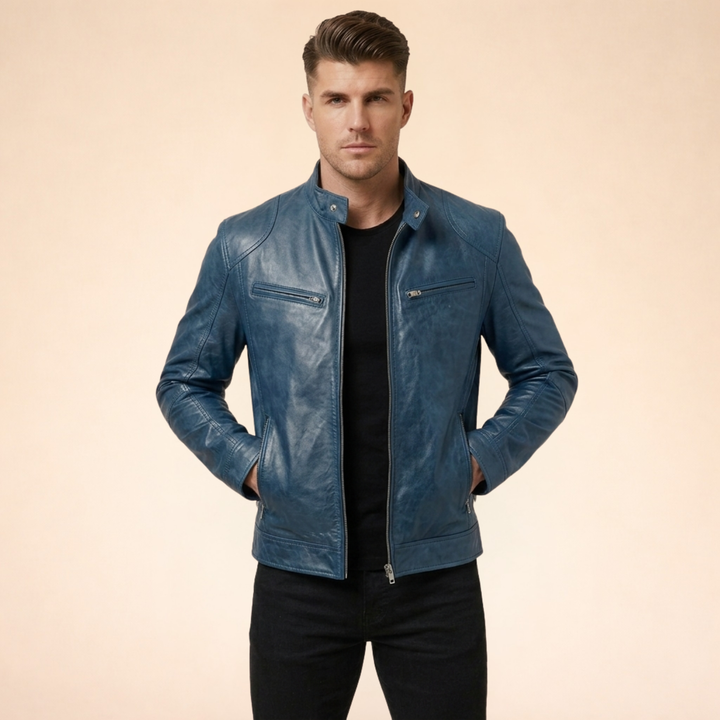 Benjamin | Versatile Men’s Leather Jacket