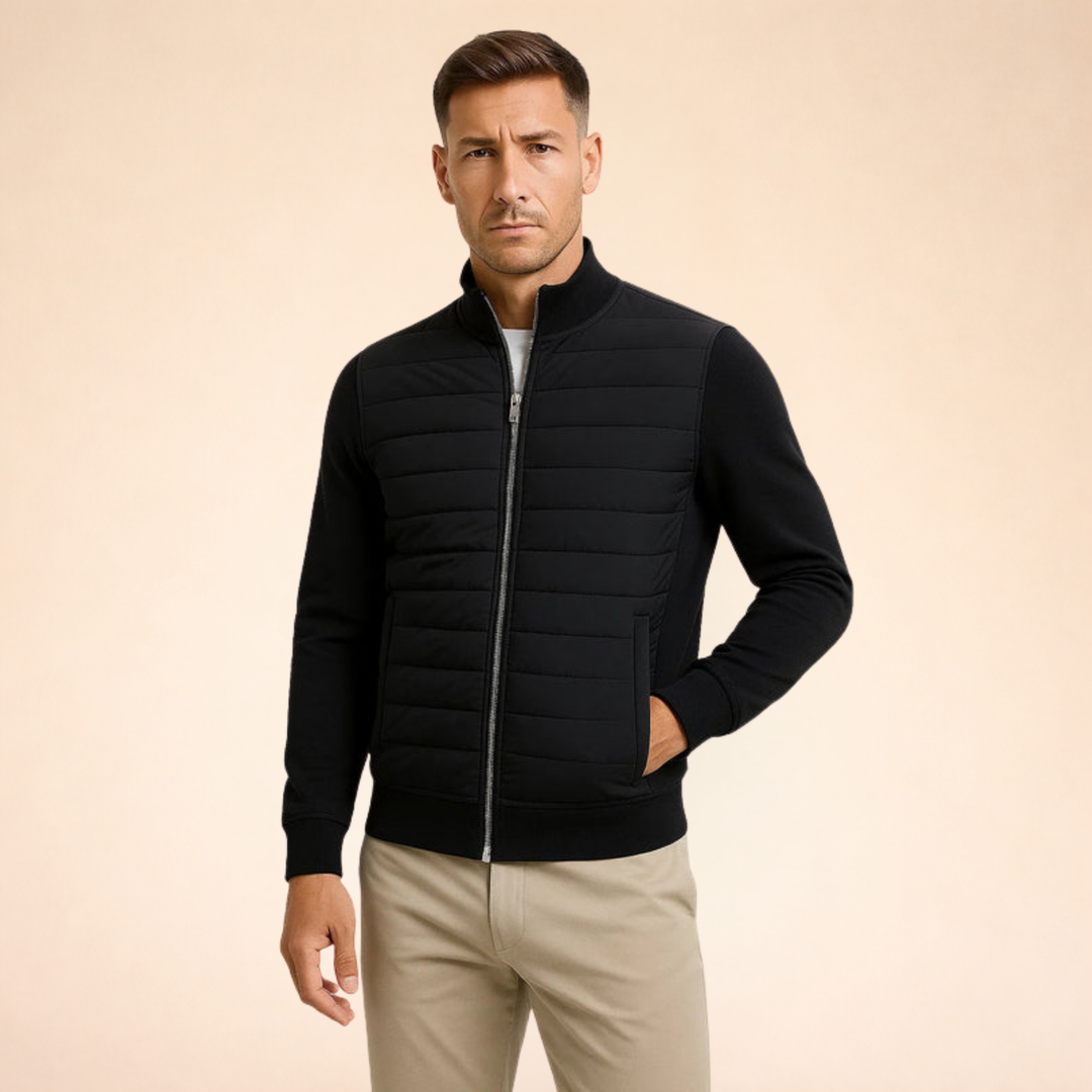 Mason | Warme &amp; Weiche Hybrid-Pufferjacke