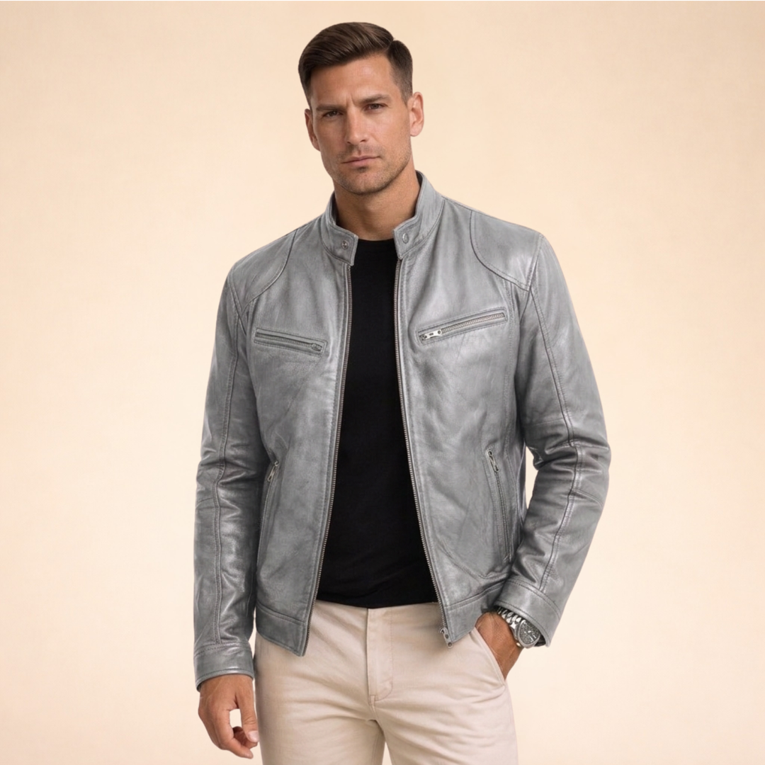 Benjamin | Versatile Men’s Leather Jacket