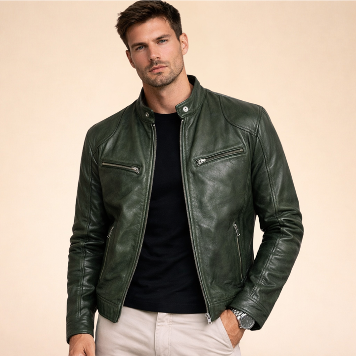 Benjamin | Versatile Men’s Leather Jacket
