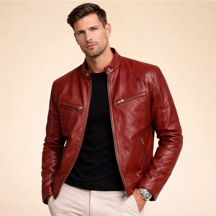 Benjamin | Versatile Men’s Leather Jacket