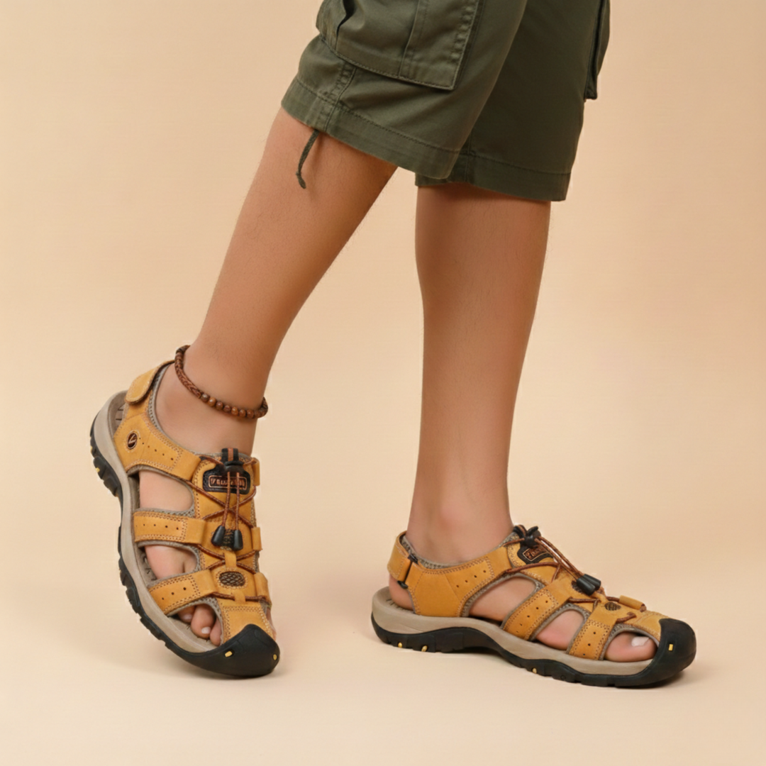Robert | Stylische &amp; Bequeme Orthopädische Sandalen