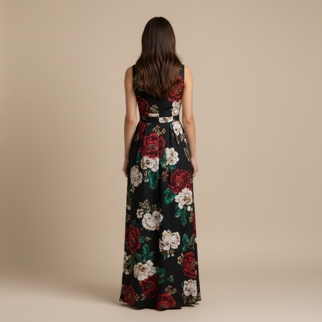 Sofia | Elegantes geblümtes Kleid