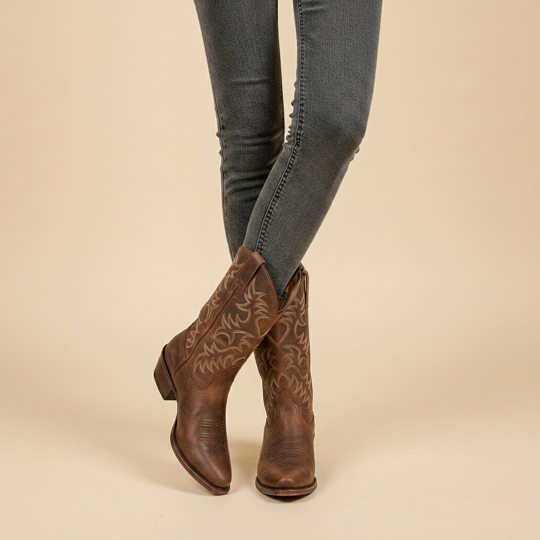 Amelia | Stylish &amp; Comfortable Leather Boots