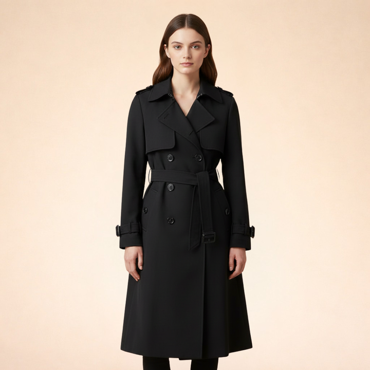 Serena | Klassischer Trenchcoat mit zeitloser Eleganz