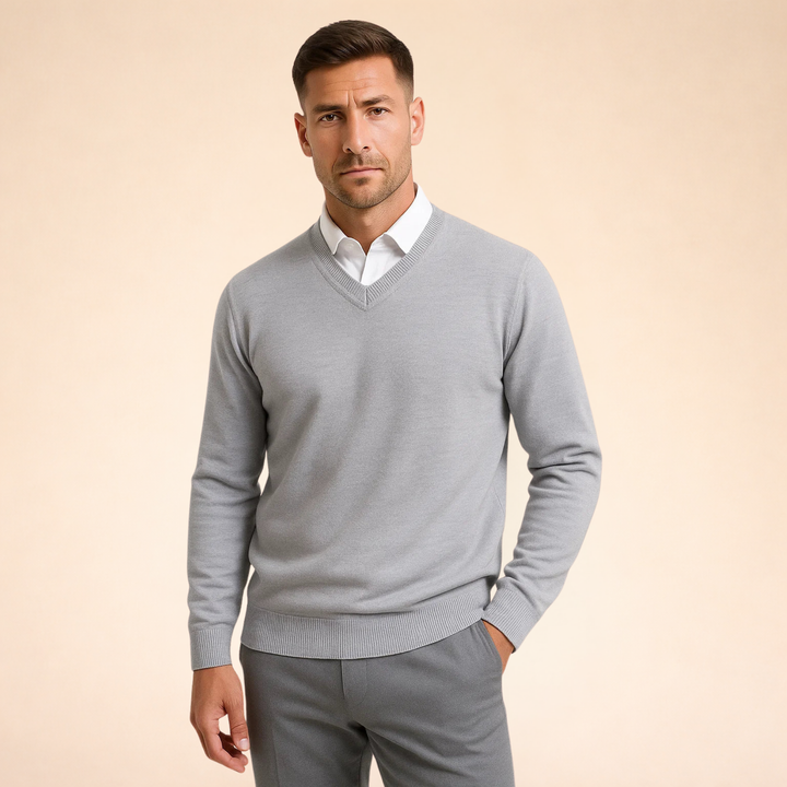 Noah | Kaschmir-V-Pullover