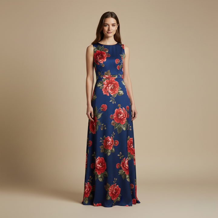 Sofia | Elegantes geblümtes Kleid