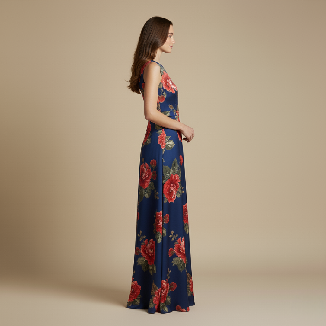 Sofia | Elegantes geblümtes Kleid