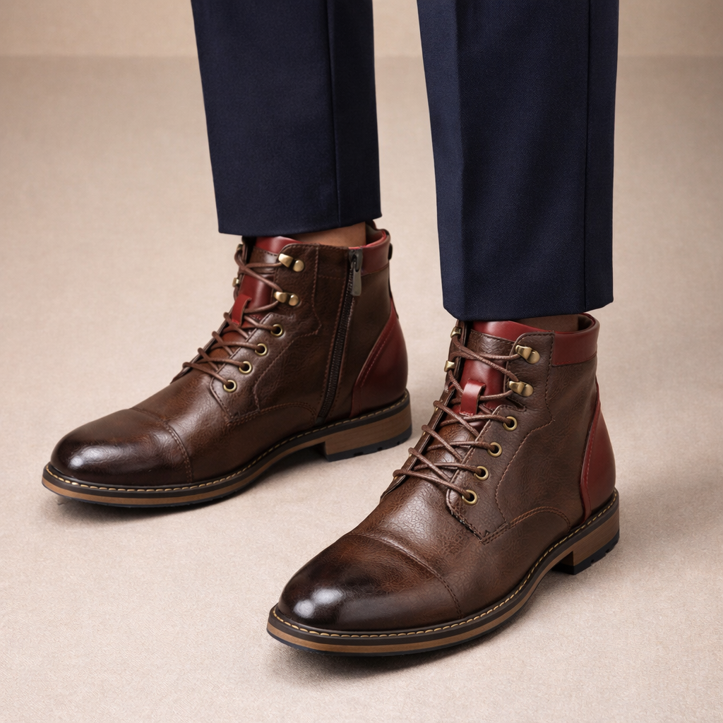 Michael | Strapazierfähige Herren-Lederstiefel