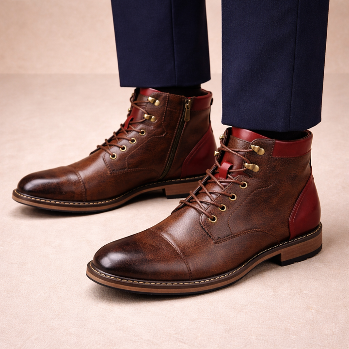 Michael | Strapazierfähige Herren-Lederstiefel
