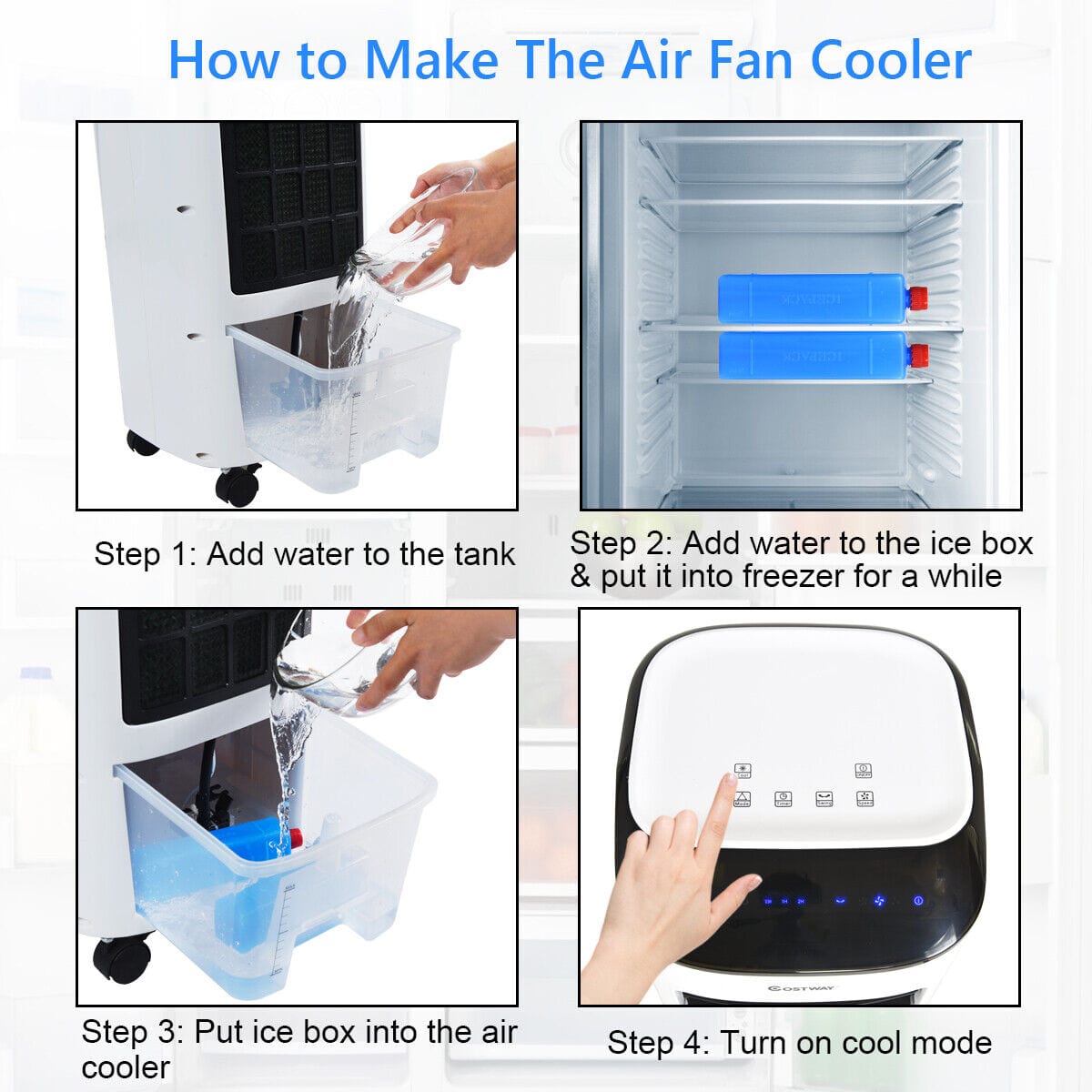 Portable Air Cooler - #2025 Upgraded Best Windowless Ac Cooler