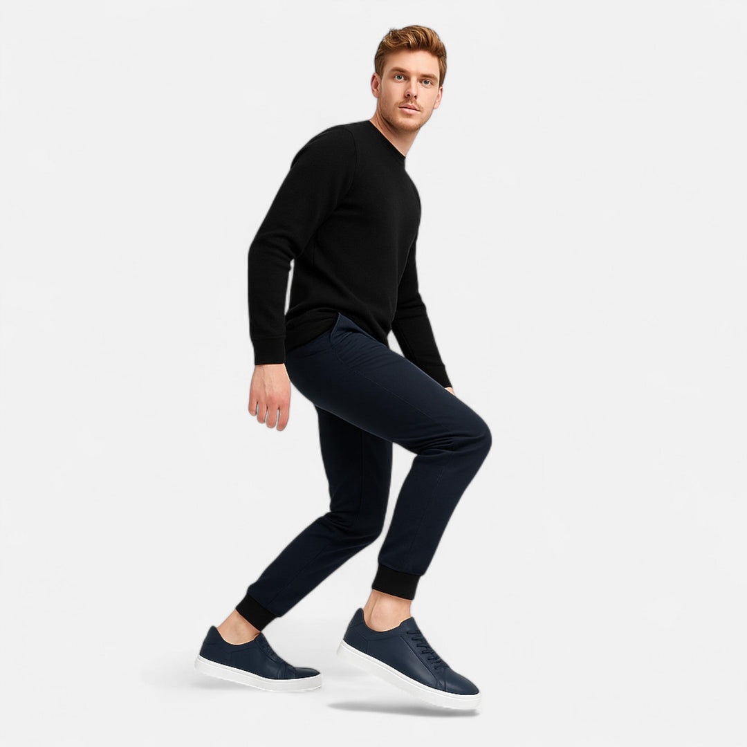 Lorenzo | Premium Slip-On Leder-Sneaker für Herren
