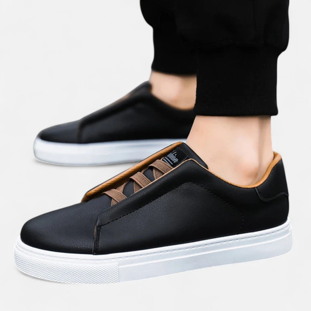 Lorenzo | Premium Slip-On Leder-Sneaker für Herren