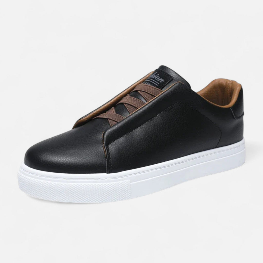 Lorenzo | Premium Slip-On Leder-Sneaker für Herren
