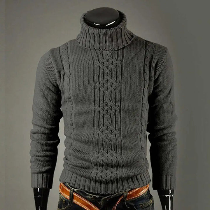 Julian | Stylischer und warmer Herren Rollkragenpullover
