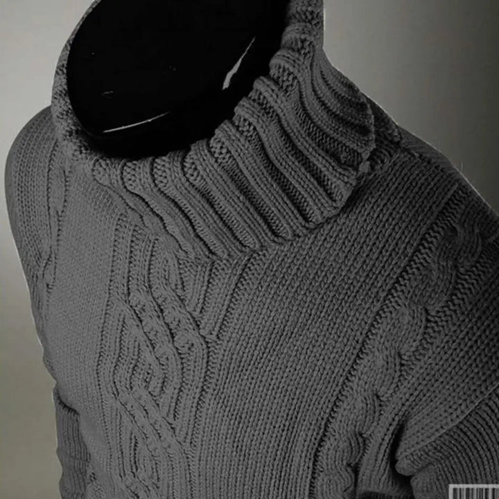 Julian | Stylischer und warmer Herren Rollkragenpullover