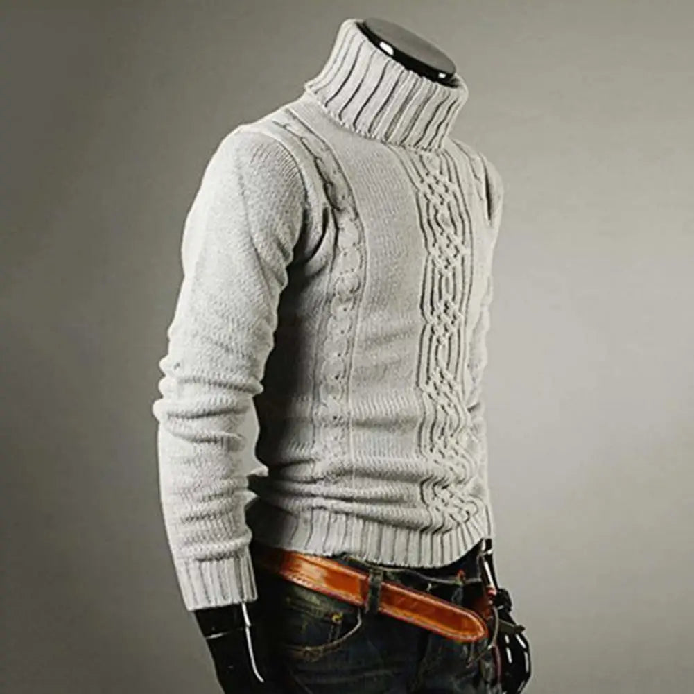 Julian | Stylischer und warmer Herren Rollkragenpullover
