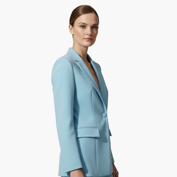 Valencia | Elegantes figurbetontes Hosenanzug-Set für Damen