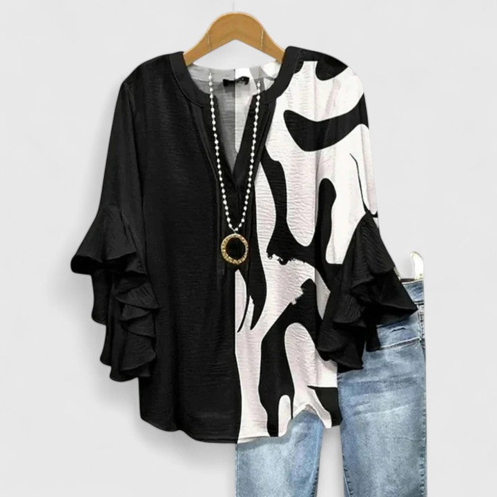 Rosalie| Elegant Floral Women’s Top