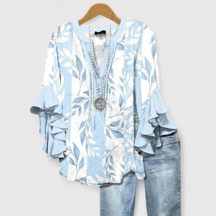 Rosalie| Elegant Floral Women’s Top
