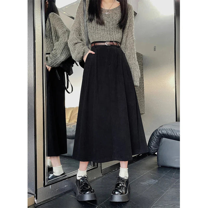 Mary | Bequemer &amp; plissierter Midirock