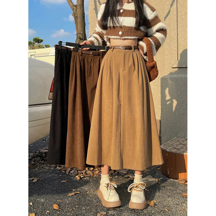 Mary | Bequemer &amp; plissierter Midirock