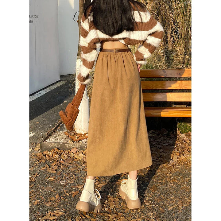 Mary | Bequemer &amp; plissierter Midirock
