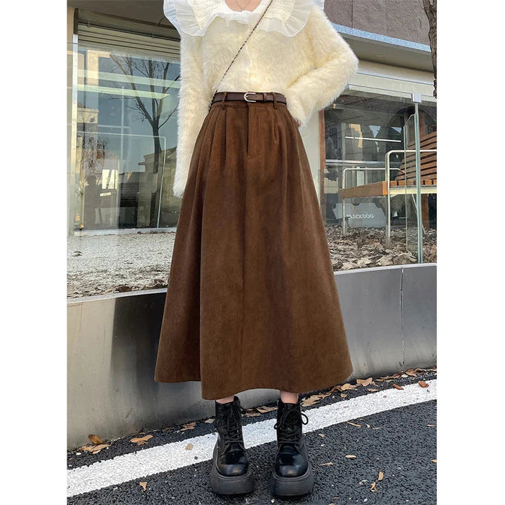 Mary | Bequemer &amp; plissierter Midirock
