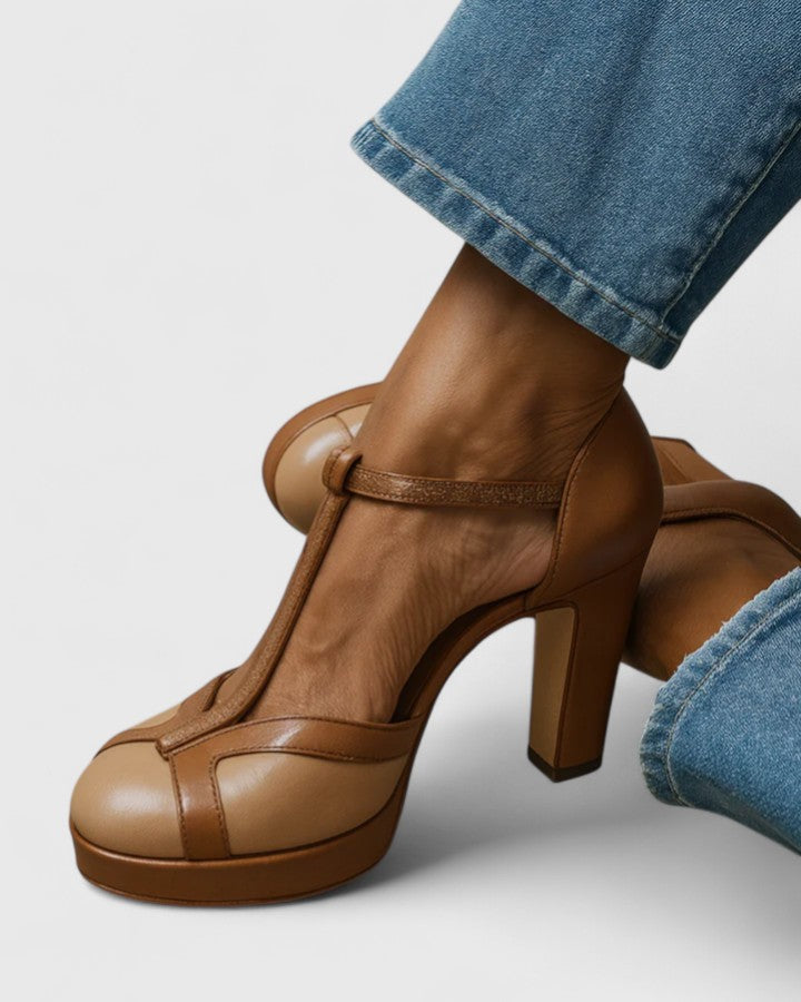 Sophia | Timeless &amp; Comfortable Heeled Pumps