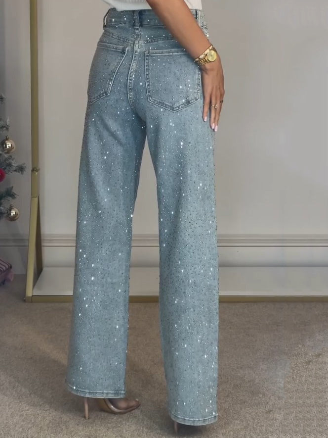 Kelley | High Waist, Glitzernd &amp; Stilvolle Jeans