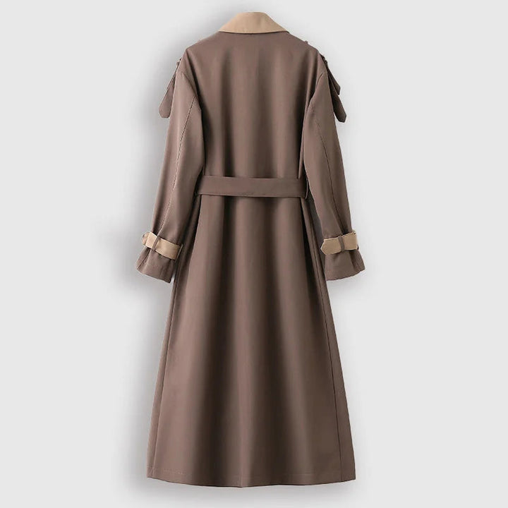 Christa | Langer eleganter Trenchcoat