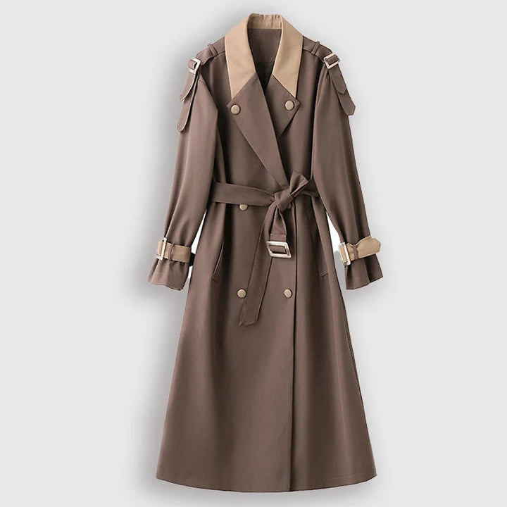Christa | Langer eleganter Trenchcoat