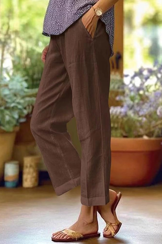 Nora | Luftig-bequeme und elegante Sommerhose