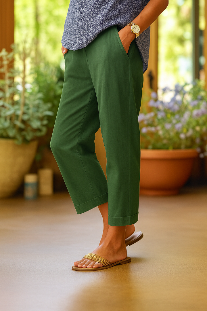 Nora | Luftig-bequeme und elegante Sommerhose