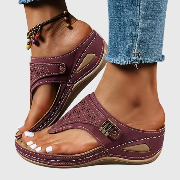 Sophia | Edle und bequeme Sommer-Plateau-Sandalen