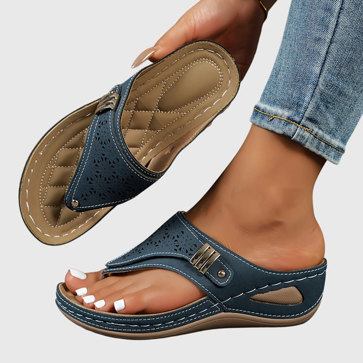 Sophia | Edle und bequeme Sommer-Plateau-Sandalen